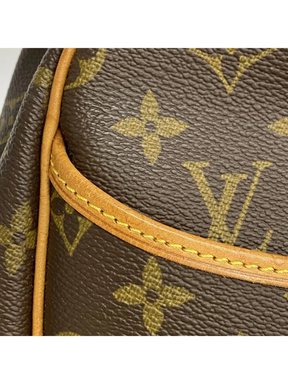 Louis Vuitton Monogram Deauville Brown Handbag
